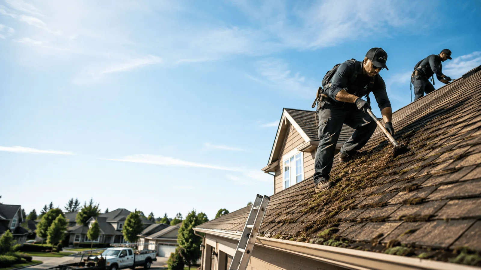 Roof Moss Removal in Wiggins, MS near me